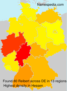 Surname Reibert in Germany Surname Reibert in Germany