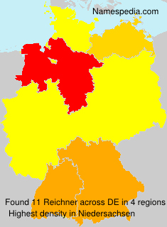 Surname Reichner in Germany Surname Reichner in Germany