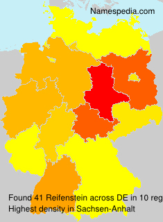 Surname Reifenstein in Germany Surname Reifenstein in Germany