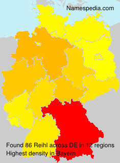 Surname Reihl in Germany Surname Reihl in Germany