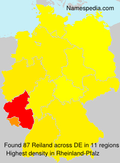 Surname Reiland in Germany Surname Reiland in Germany