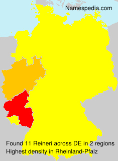 Surname Reineri in Germany Surname Reineri in Germany