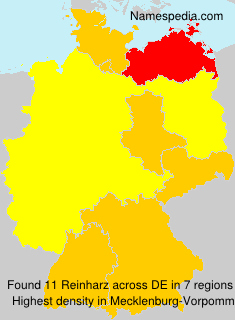 Surname Reinharz in Germany Surname Reinharz in Germany