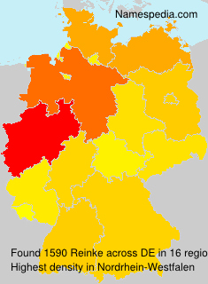 Surname Reinke in Germany Surname Reinke in Germany