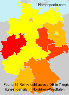 Surname Reinknecht in Germany Surname Reinknecht in Germany