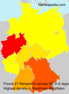 Surname Reinprecht in Germany Surname Reinprecht in Germany