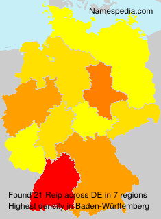 Surname Reip in Germany Surname Reip in Germany