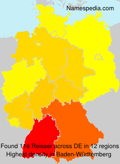 Surname Reisser in Germany Surname Reisser in Germany