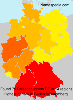 Surname Reissner in Germany Surname Reissner in Germany