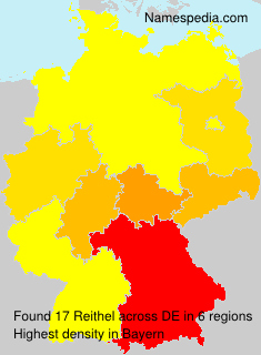 Surname Reithel in Germany Surname Reithel in Germany