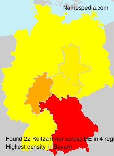 Surname Reitzammer in Germany Surname Reitzammer in Germany