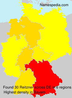 Surname Reitzner in Germany Surname Reitzner in Germany