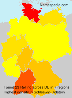 Surname Relling in Germany Surname Relling in Germany