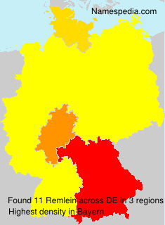 Surname Remlein in Germany Surname Remlein in Germany