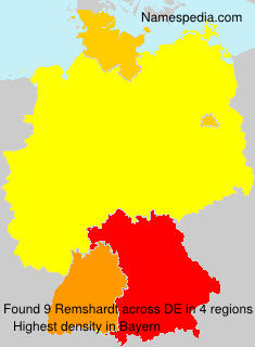 Surname Remshardt in Germany Surname Remshardt in Germany