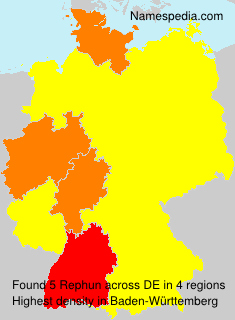 Surname Rephun in Germany Surname Rephun in Germany