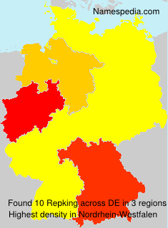 Surname Repking in Germany Surname Repking in Germany