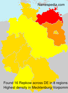 Surname Repkow in Germany Surname Repkow in Germany