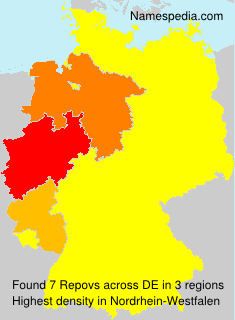 Surname Repovs in Germany Surname Repovs in Germany