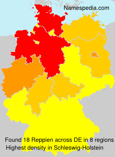 Surname Reppien in Germany Surname Reppien in Germany