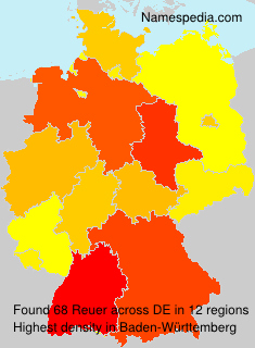Surname Reuer in Germany Surname Reuer in Germany