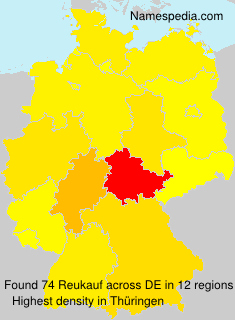 Surname Reukauf in Germany Surname Reukauf in Germany