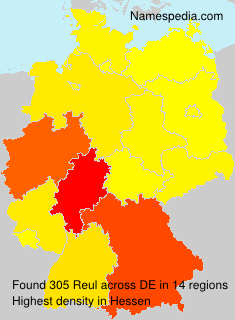 Surname Reul in Germany Surname Reul in Germany