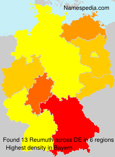 Surname Reumuth in Germany Surname Reumuth in Germany