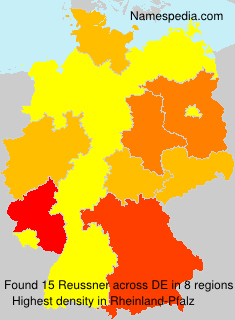 Surname Reussner in Germany Surname Reussner in Germany