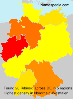 Surname Ribinski in Germany Surname Ribinski in Germany