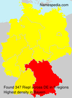 Surname Riepl in Germany Surname Riepl in Germany