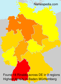 Surname Rinaldo in Germany Surname Rinaldo in Germany