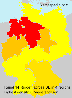 Surname Rinkleff in Germany Surname Rinkleff in Germany
