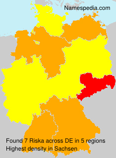 Surname Riska in Germany Surname Riska in Germany