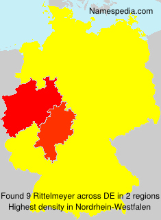 Surname Rittelmeyer in Germany Surname Rittelmeyer in Germany