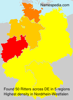 Surname Ritters in Germany Surname Ritters in Germany