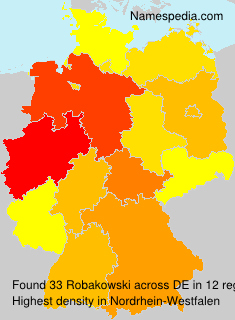 Surname Robakowski in Germany Surname Robakowski in Germany