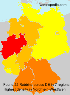 Surname Robbins in Germany Surname Robbins in Germany