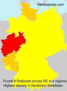 Surname Robionek in Germany Surname Robionek in Germany