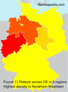 Surname Robock in Germany Surname Robock in Germany