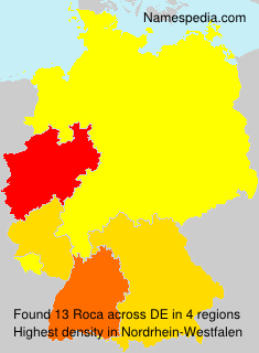Surname Roca in Germany Surname Roca in Germany
