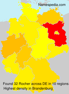 Surname Rocher in Germany Surname Rocher in Germany