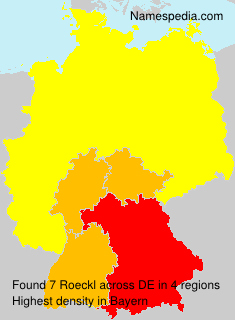 Surname Roeckl in Germany Surname Roeckl in Germany