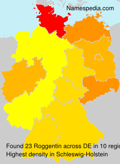 Surname Roggentin in Germany Surname Roggentin in Germany