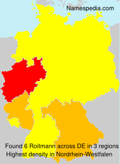 Surname Roitmann in Germany Surname Roitmann in Germany
