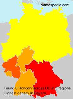 Surname Ronconi in Germany Surname Ronconi in Germany