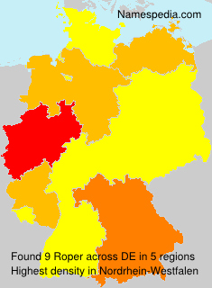 Surname Roper in Germany Surname Roper in Germany