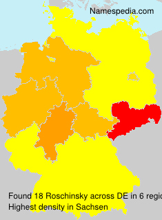 Surname Roschinsky in Germany Surname Roschinsky in Germany