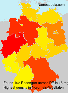 Surname Rosengart in Germany Surname Rosengart in Germany