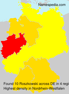Surname Roszkowski in Germany Surname Roszkowski in Germany